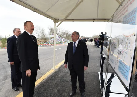 Saatli-Sarijalar-Gara Nuru-Shirinbayli-Fatalikand-Azadkand highway inaugurated