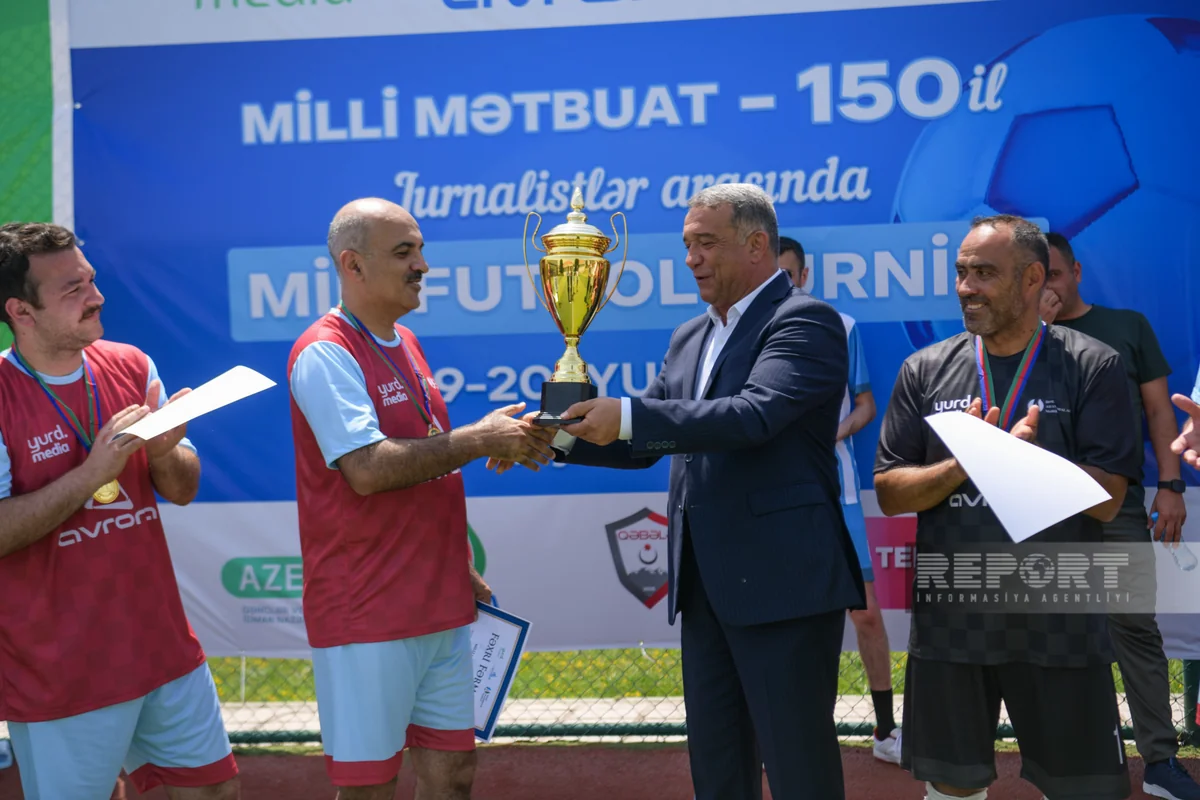 Milli Mətbuat - 150 minifutbol turnirinin qalibi müəyyənləşib