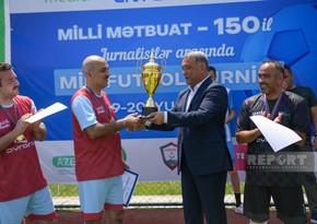 Milli Mətbuat - 150 minifutbol turnirinin qalibi müəyyənləşib