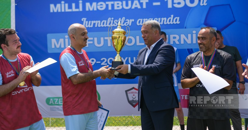 Milli Mətbuat - 150 minifutbol turnirinin qalibi müəyyənləşib