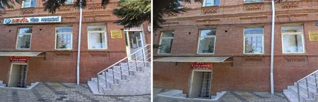 Gəncədə 25 memarlıq abidəsinin fasadına vurulan qanunsuz reklam lövhələri sökülüb