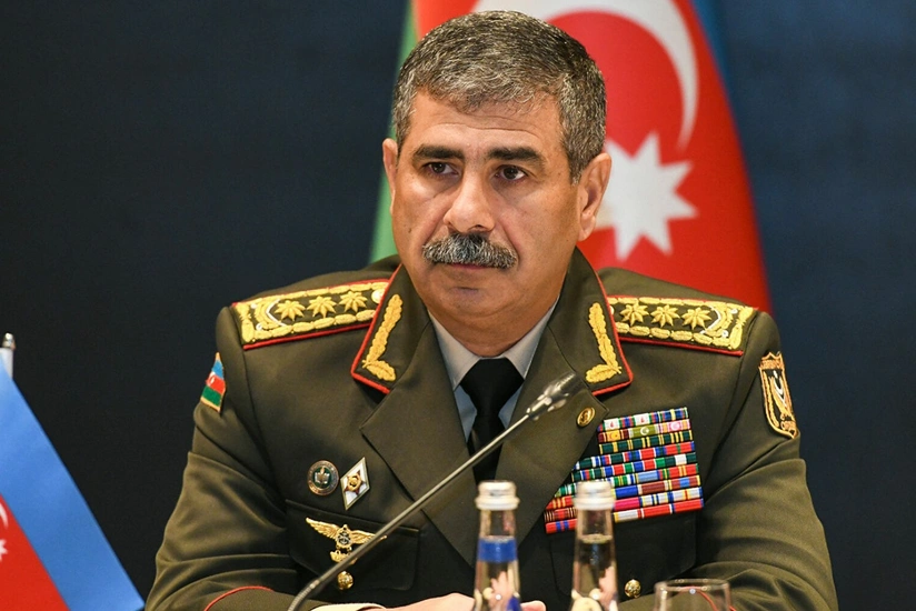 Zakir Hasanov gives instructions on provision of necessary technical support for Russian peacekeepers leaving Karabakh 
