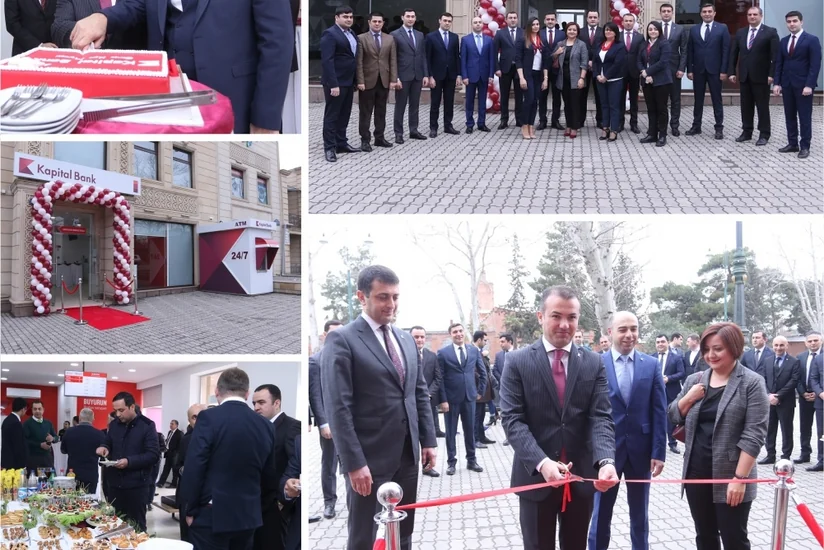 “Kapital Bank” “Gəncə Kart Mərkəzi” filialını açıb