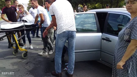 Mingəçevirdə gəlini aparan maşın qəzaya uğrayıb, xəsarət alanlar var - FOTO - YENİLƏNİB