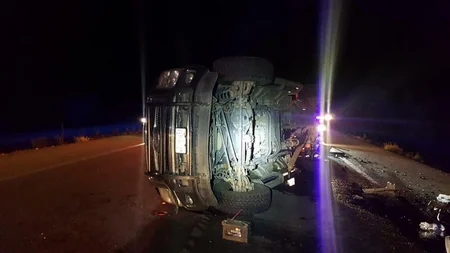 Meksikada miqrantları daşıyan avtobus aşıb - VİDEO