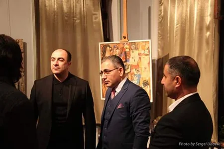 Ukraynada azərbaycanlı rəssamın sərgisi keçirilib - FOTO