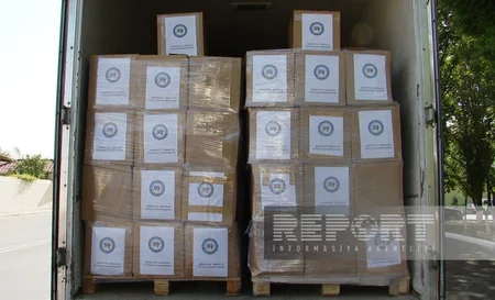 Naxçıvandakı aztəminatlı ailələrə sovqat paylanılıb