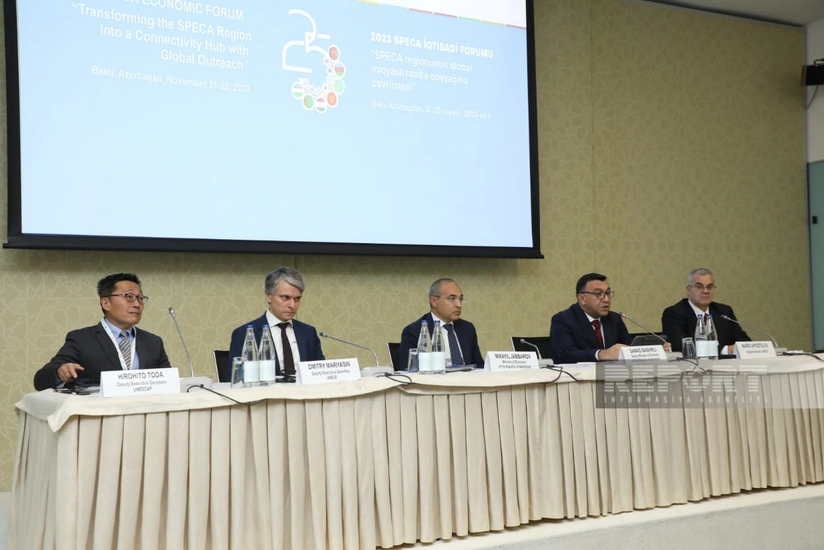 Bakıda SPECA-nın İqtisadi Forumu keçirilir