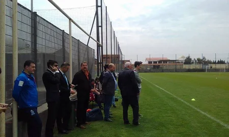 Futbol üzrə Azərbaycan millisinin İslamiada öncəsi açıq məşqi keçirilib