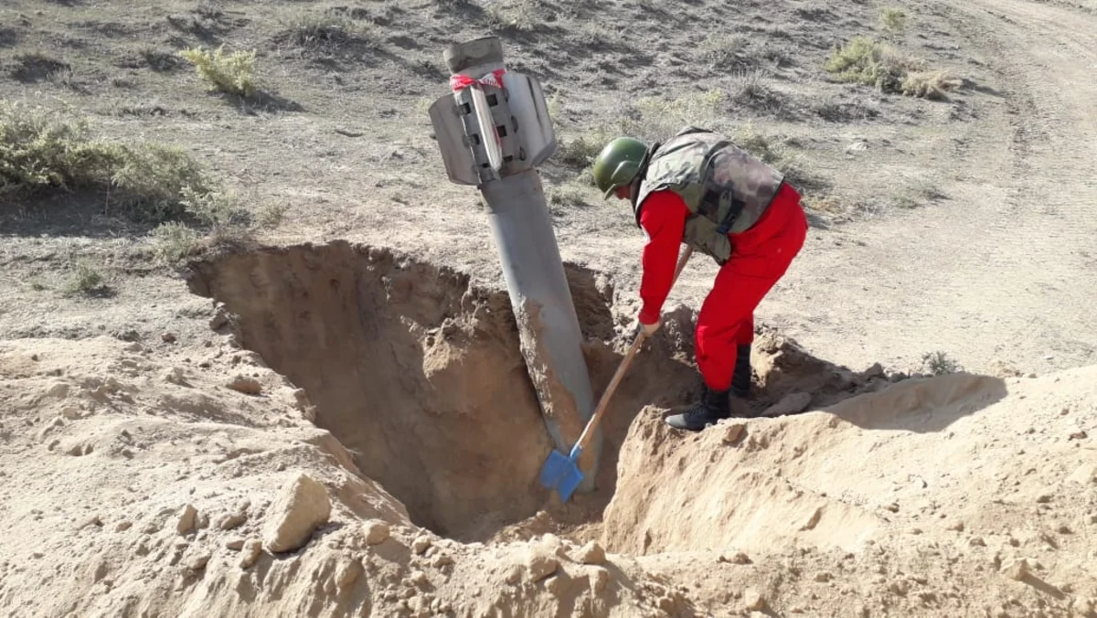 ANAMA 374 bombacıq zərərsizləşdirib