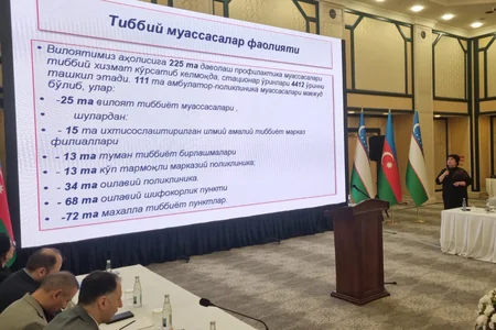 Daşkənddə Özbəkistan-Azərbaycan səhiyyə forumu keçirilib