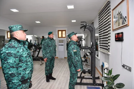 Cəbrayılda DSX-nin hərbi hissəsində hərbi xəstəxana, idman və yaşayış kompleksləri istifadəyə verilib