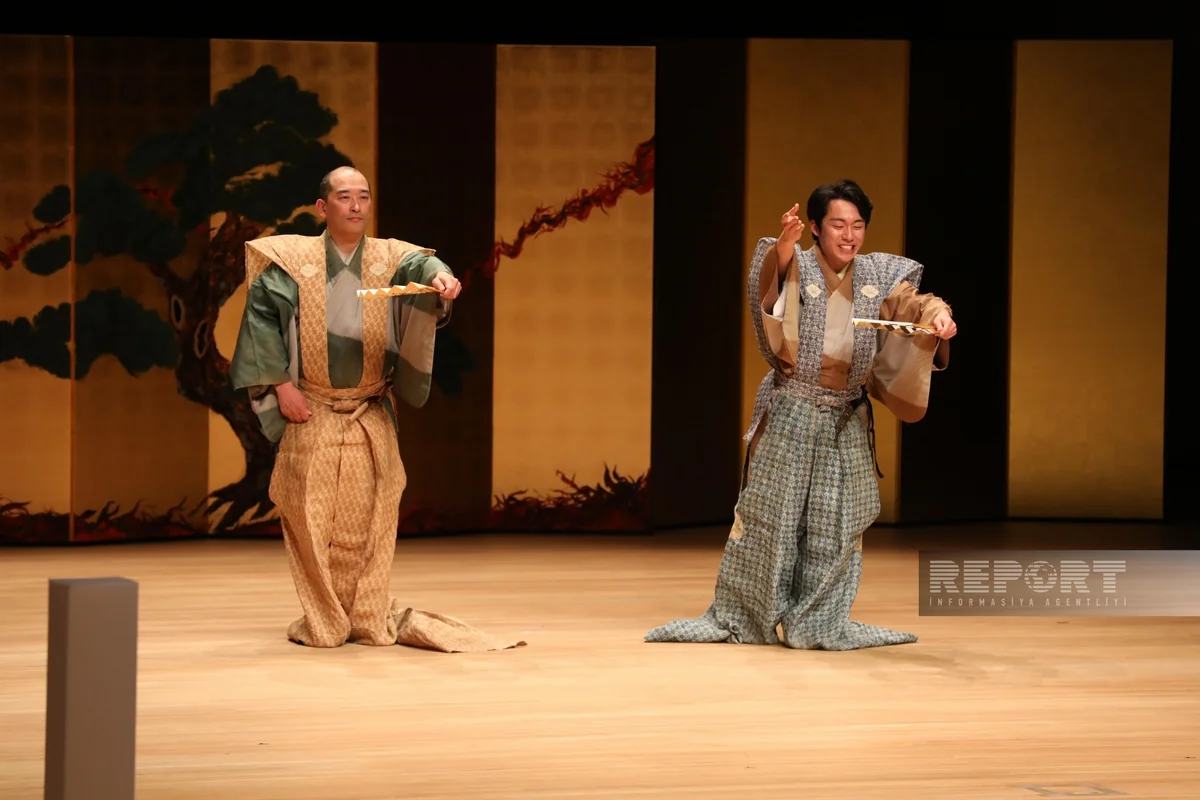 Heydər Əliyev Mərkəzində Yaponiyanın Hoşo Teatr Məktəbinin “Noh Opera”sı səhnələşdirilib