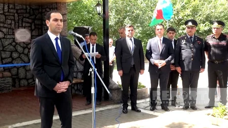 Şərurda şəhidin xatirəsinə bulaq-abidə ucaldılıb