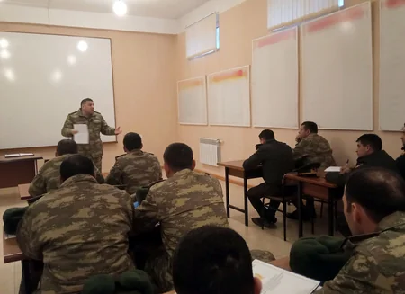 Hərbi qulluqçulara psixoloji dəstək fəaliyyətləri davam etdirilir