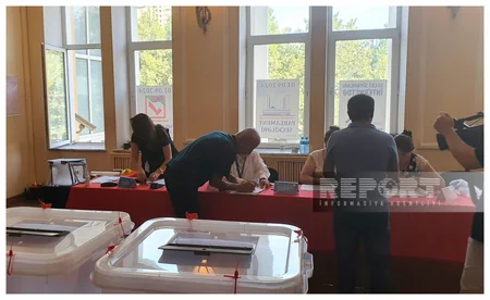 Məntəqə sədri seçicilərin fəallığını yüksək qiymətləndirib