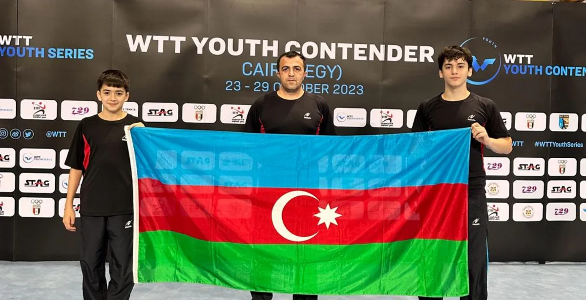 Azərbaycan stolüstü tennisçiləri “WTT Youth Contender” turnirinə qatılıblar