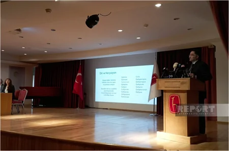 Ankarada Azərbaycan Dilinin Orfoqrafiya Lüğətinin təqdimatı keçirilib  