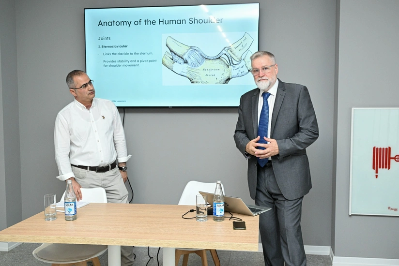 Beynəlxalq Olimpiya Komitəsinin tibbi eksperti Bakıda elmi-praktik təlim keçib