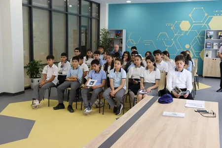 “Azərişıq” Füzulidə ilk dəfə şagirdlərlə maarifləndirici tədbir keçirib