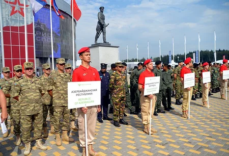 Zakir Hasanov participates in opening ceremony of International Army Games-2018 competitions