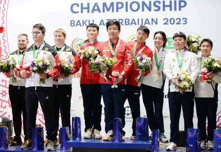 Dünya çempionatı: Azərbaycan yığması Bakıda gümüş medal qazanıb