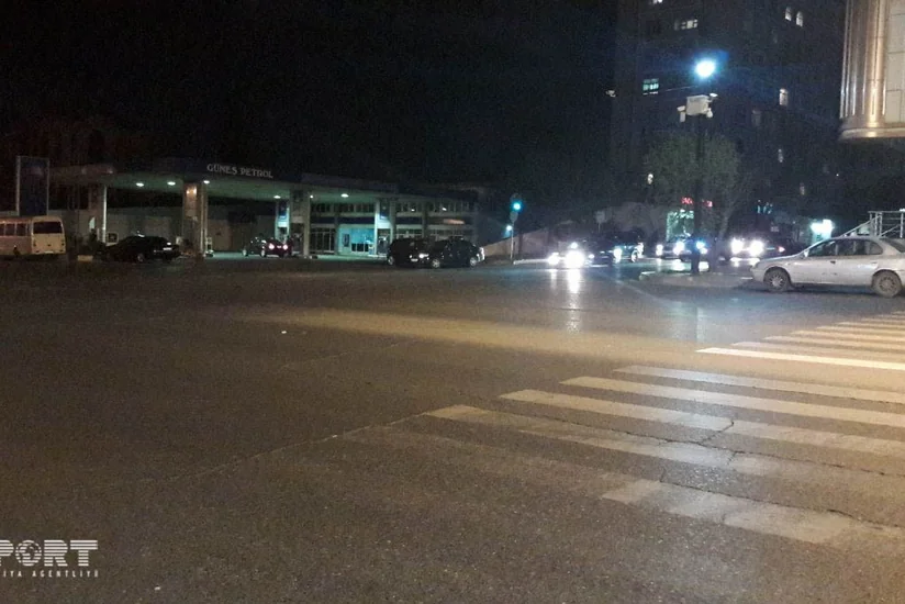 Bakıda avtomobil 26 yaşlı gənci vurub - FOTO