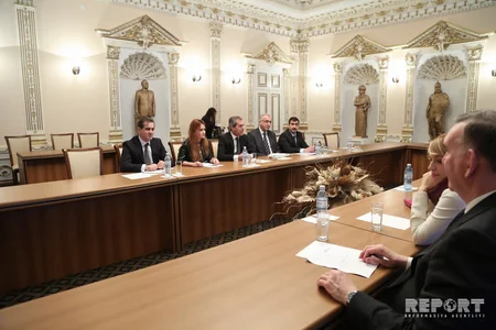 Nazim İbrahimov Amerika Yəhudi Komitəsinin rəhbərliyi ilə görüş keçirib