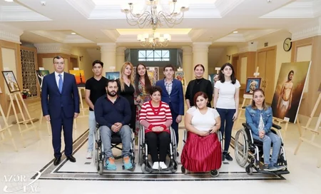 Heydər Əliyev Fondunun vitse-prezidenti “Nəsimi” antreprizasının təqdimatında iştirak edib