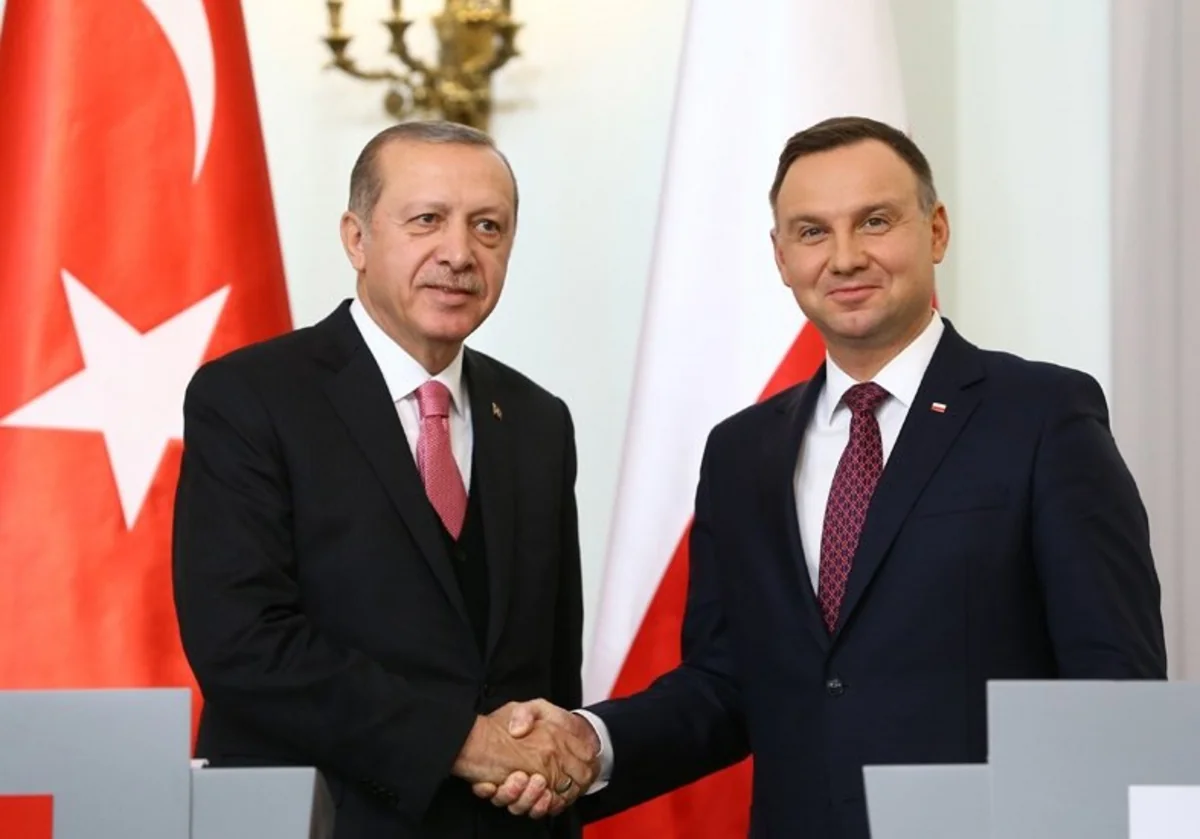 Türkiyə və Polşa Prezidentlərinin görüşü olub