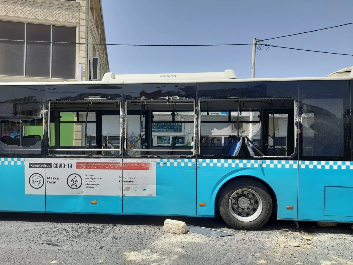 BNA Bakıda avtobus qəzası ilə bağlı məlumat yayıb