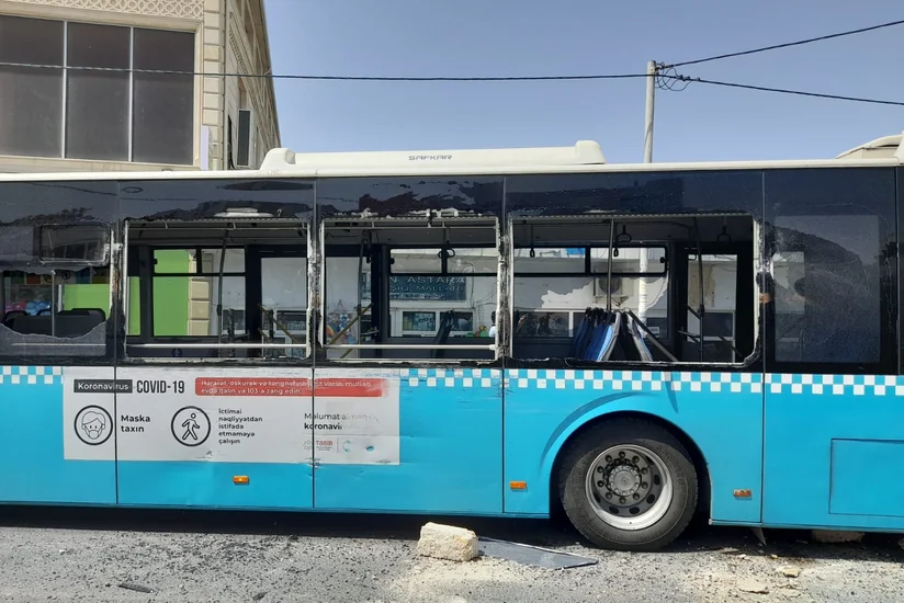 BNA Bakıda avtobus qəzası ilə bağlı məlumat yayıb