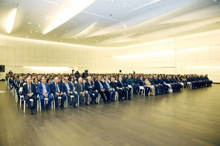 Heydər Əliyev Mərkəzində ulu öndərin anadan olmasının 94 illiyi ilə bağlı elmi-praktik seminar keçirilib