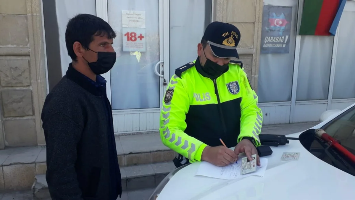 В ходе рейда в Кюрдямире оштрафовали 25 водителей