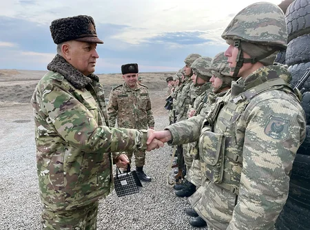 Service and combat activities of military units inspected