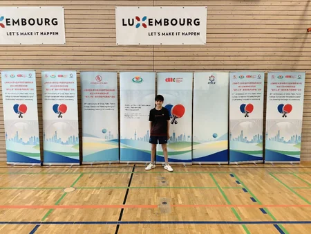 Azərbaycanın stolüstü tennisçisi Lüksemburqda beynəlxalq təlim-məşq toplanışına qatılıb