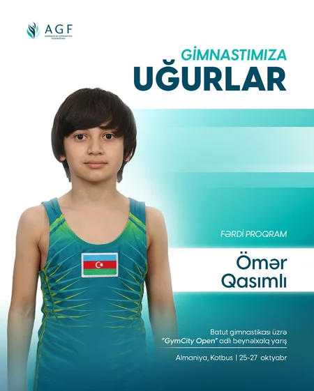 Almaniyadakı beynəlxalq turnirdə iştirak edəcək Azərbaycan gimnastlarının adları açıqlanıb