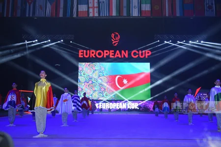 Milli Gimnastika Arenasında Avropa Kubokunun açılış mərasimi keçirilib