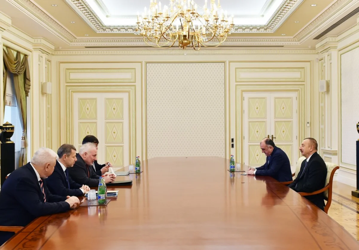 President Ilham Aliyev receives OSCE Minsk Group Co-Chairs