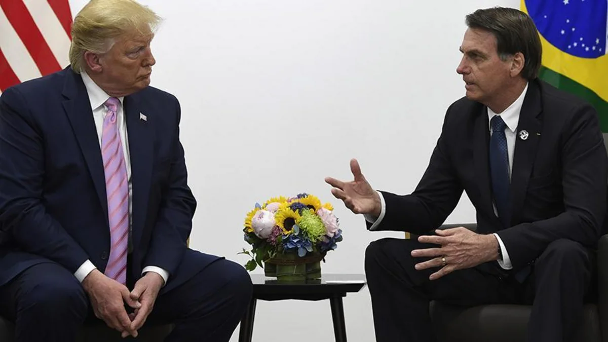 Bolsonaru Trampı Braziliyaya səfərə dəvət edib