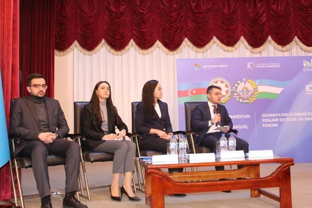 Daşkənddə “Azərbaycan-Özbəkistan Gənclərinin Dostluq və Əməkdaşlıq Forumu” keçirilib