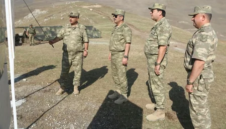 ​Azərbaycanda cəbhəyanı bölgədə yeni dağ hazırlığı təlim mərkəzi açılıb