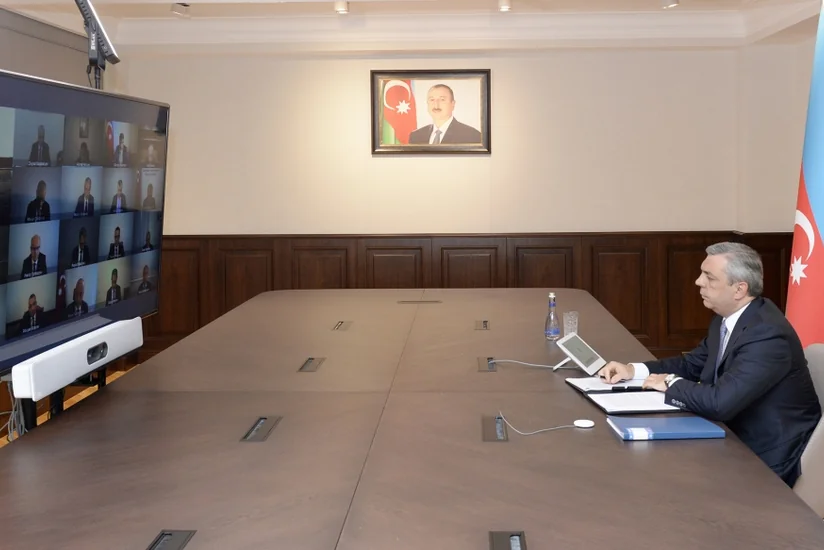 Azad edilmiş ərazilərdə görülən işlərin icra vəziyyəti müzakirə olunub