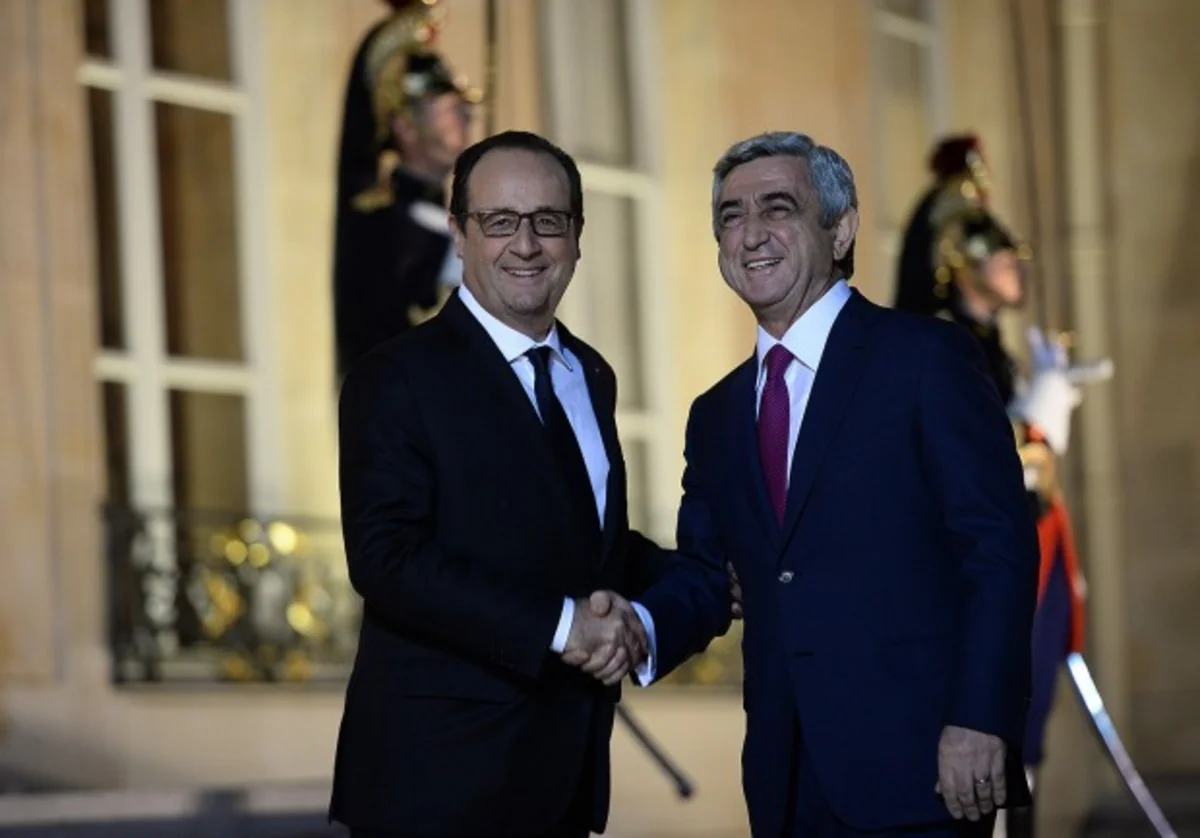 French and Armenian Presidents discussed Karabakh settlement
