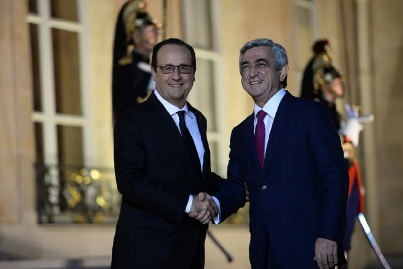 French and Armenian Presidents discussed Karabakh settlement