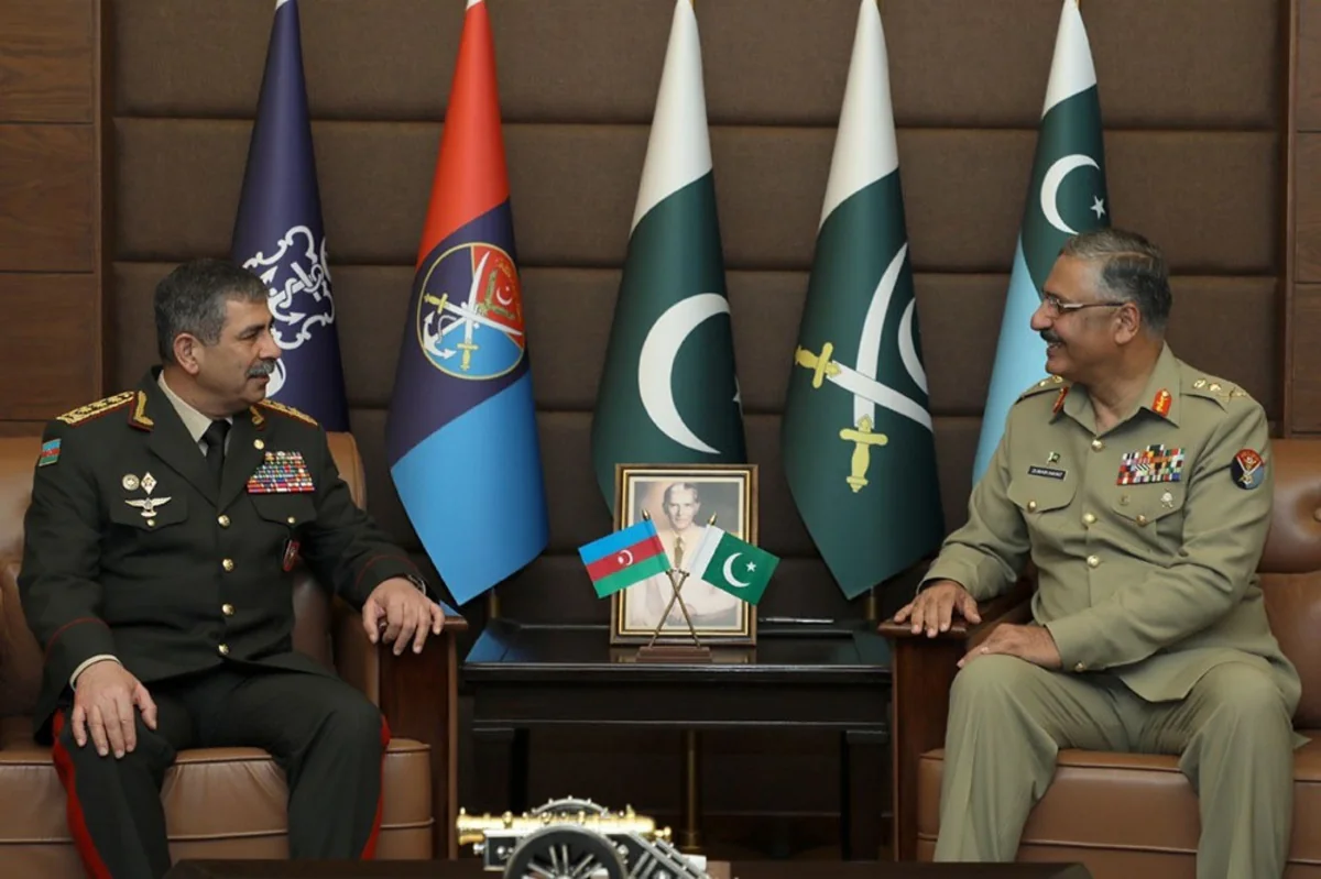 Azerbaijan, Pakistan mull development of military cooperation
