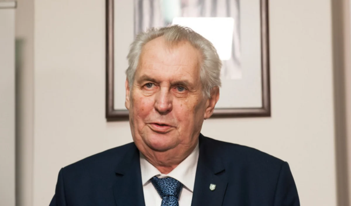 Çexiya prezidenti xəstəxanaya yerləşdirildi