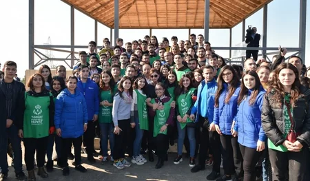 President Ilham Aliyev and first lady Mehriban Aliyeva attended tree-planting campaign in Khatai district, Baku