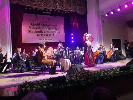 Bakıda Qazaxıstan orkestrinin simfonik konserti keçirilib - FOTO