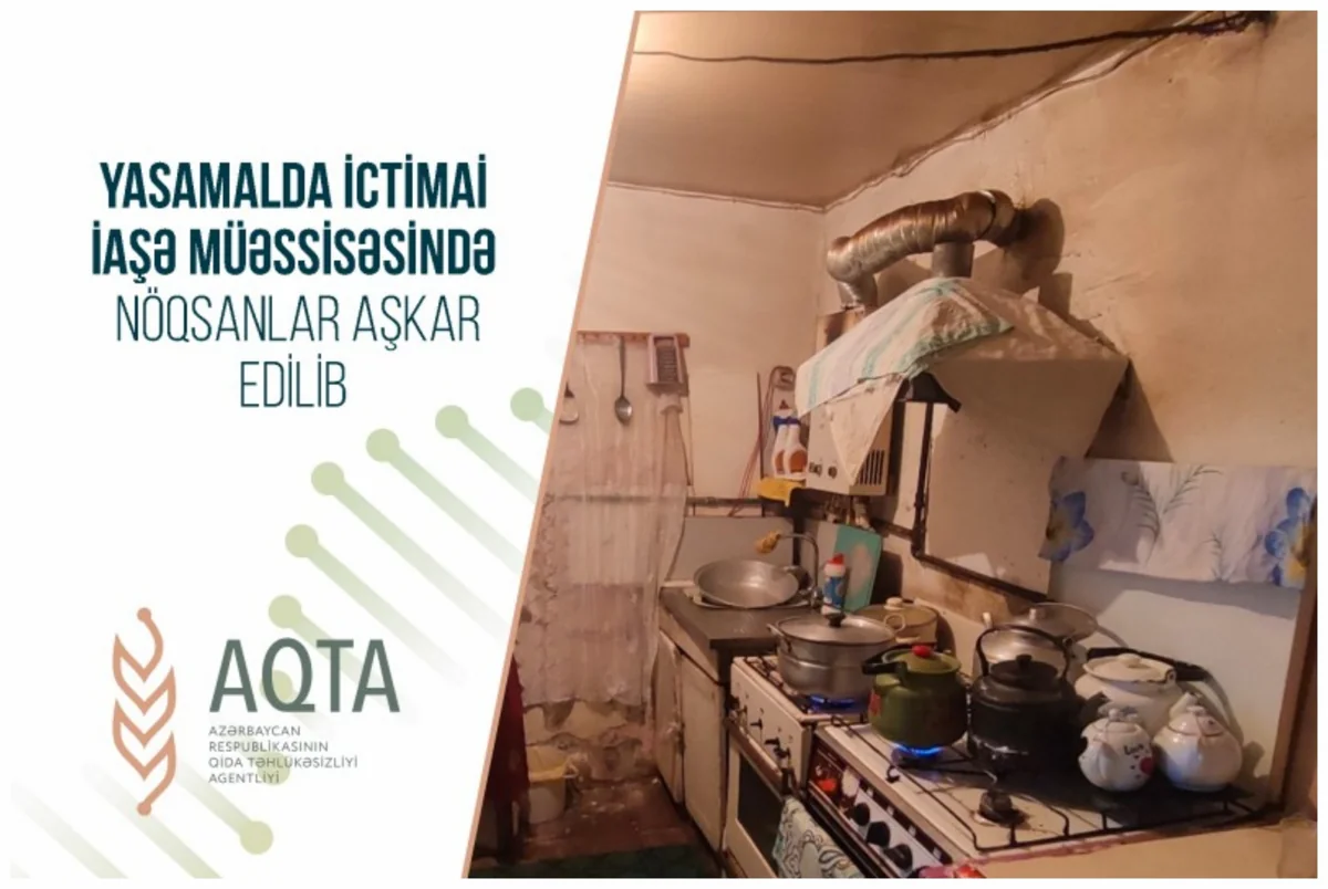 Yasamalda ictimai iaşə müəssisəsində nöqsanlar aşkar edilib